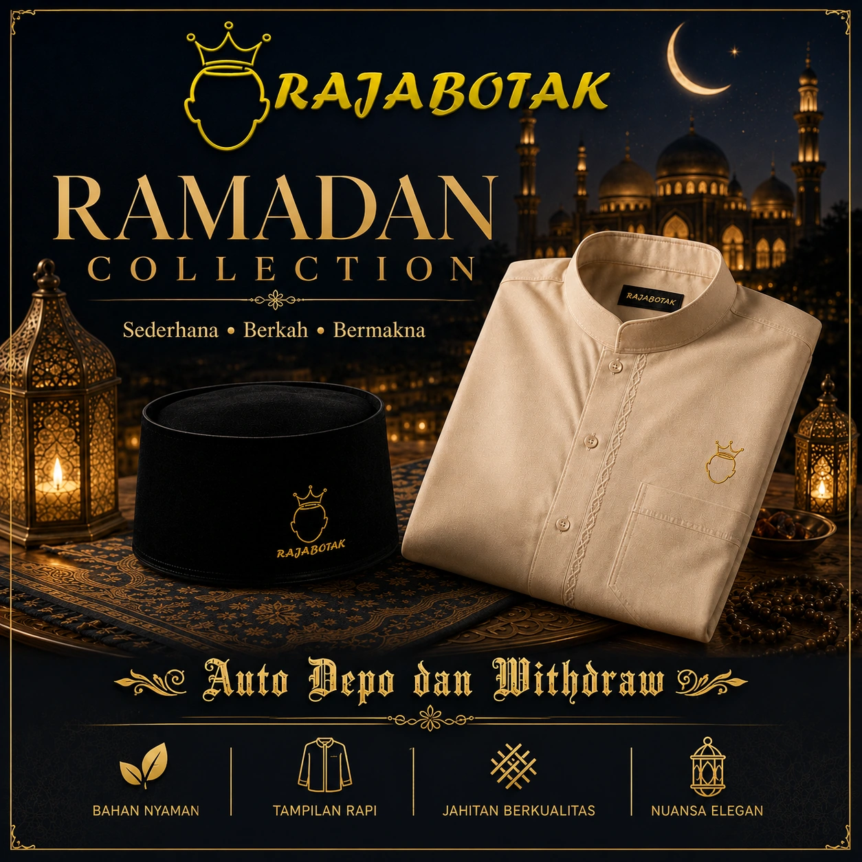 Koleksi musiman RajaBotak tema Ramadan