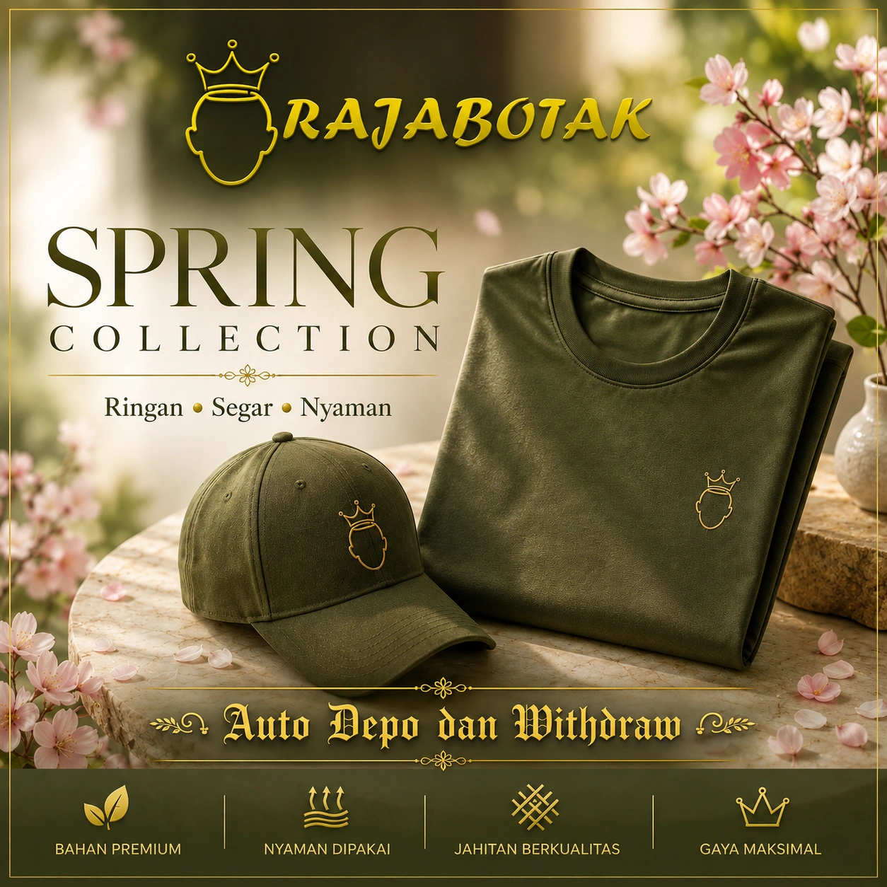 Koleksi musiman RajaBotak tema spring