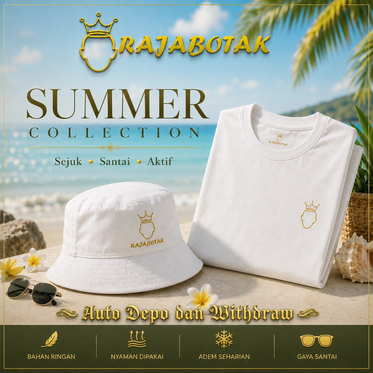 Koleksi musiman RajaBotak tema summer