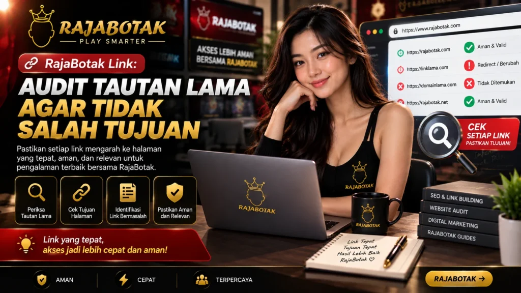 RajaBotak Link untuk audit tautan lama agar URL tetap menuju halaman yang tepat