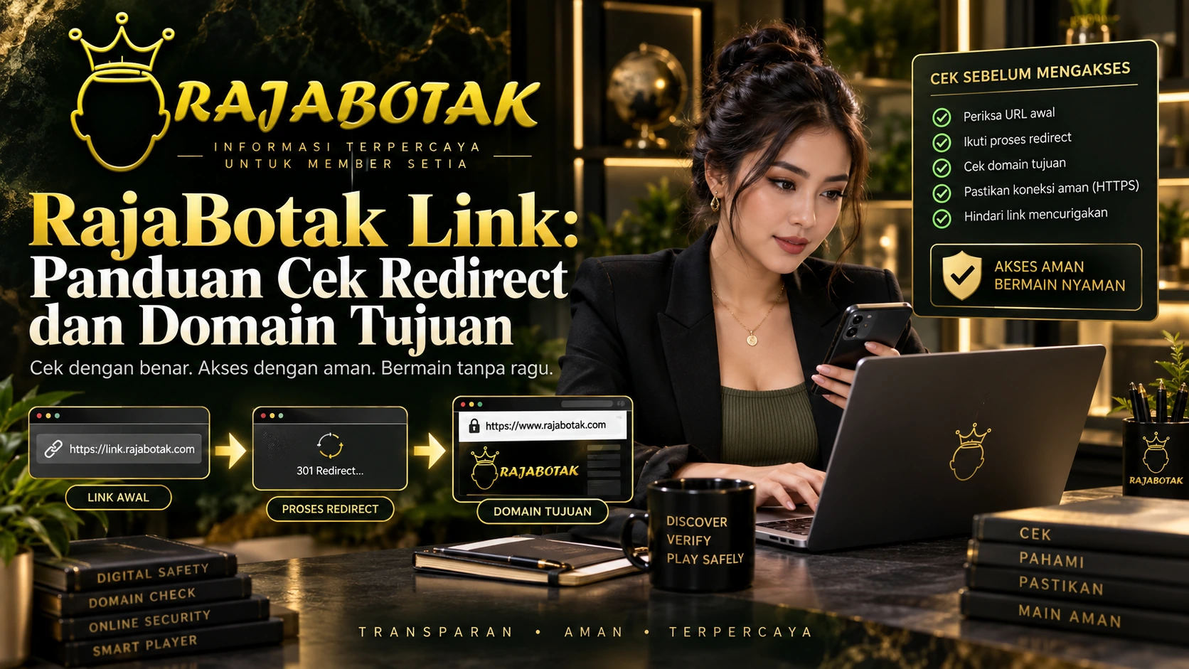 RajaBotak Link untuk memeriksa redirect dan domain tujuan katalog