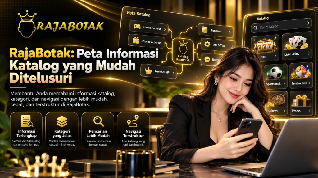 RajaBotak untuk menata peta informasi katalog agar mudah ditelusuri